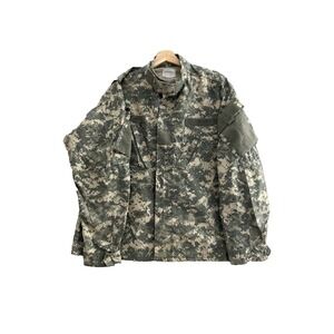 Army Combat Desert Camo Insect Repellant Apparel Jacket Combat Coat Large‎